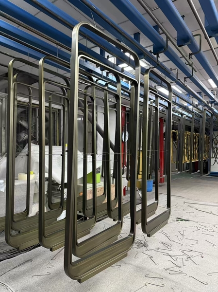 Foshan Mingxinlong Stainless Steel Co., Ltd. línea de producción del fabricante