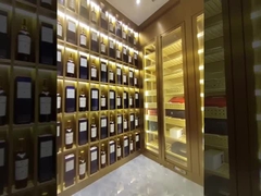 Vidrio de exhibición de Guangdong y gabinete de vino de acero inoxidable 304