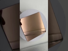 8K espejo super espejo bronce anti huella digital MXL-2421