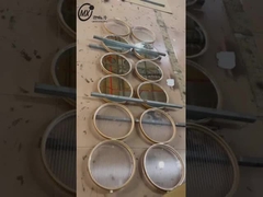 Panel de divisores de pared personalizado Divisiones de salón Paisaje Pintura de pantalla de metal
