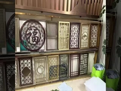 Muestra de diseño diferente 304 de acero inoxidable Partida de pantalla Decoración interior