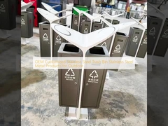 Producto OEM de acero inoxidable personalizado para contenedores de basura