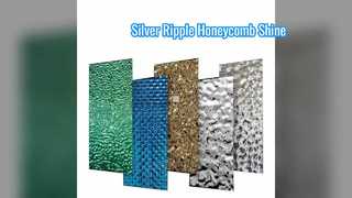 Plata Espejo Onda Agua Ondulación Panal