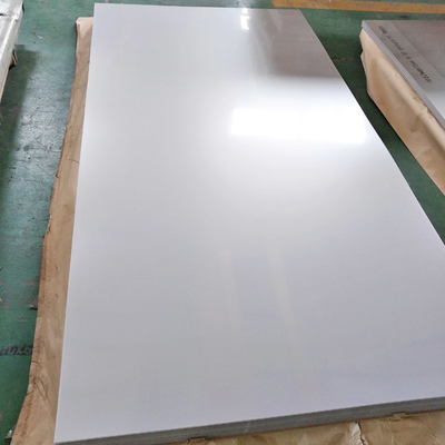 Hoja de acero inoxidable 3m m ISO9001 grueso del final del espejo del SUS 304