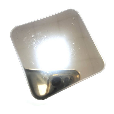 Buen precio Hojas de acero inoxidables modificadas para requisitos particulares platino caliente 2023 del tamaño del espejo de la venta 304 del SUS para la decoración interior en línea