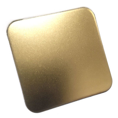 Buen precio La gota modificada para requisitos particulares decorativa arruinó la hoja de acero inoxidable del Z-latón para el hogar del hotel en línea