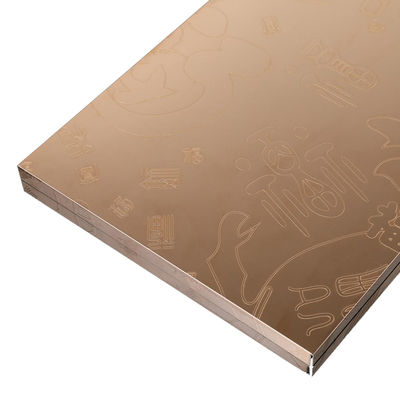 Buen precio Antiguo color oro negro latón parcialmente cepillado línea de cabello grabado hoja de acero inoxidable para la decoración interior del ascensor en línea