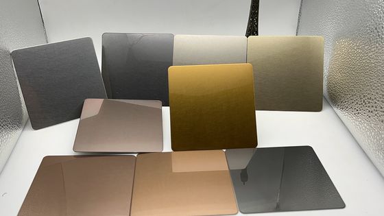 Buen precio Fabricación a medida Partes de acero inoxidable bobina de bronce Colorful en línea