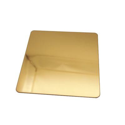 Buen precio Color Rojo Oro PVD Revestimiento de chapa de acero 304 de acero inoxidable Foshan China en línea