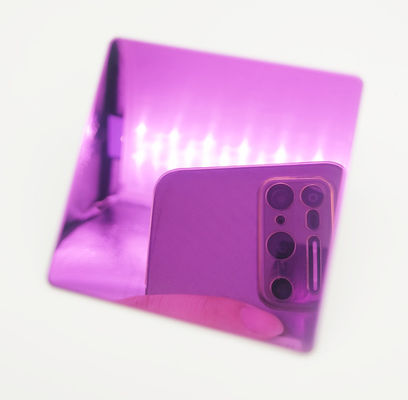 Buen precio Sus Astm 304 316 201 430 Placa de acero inoxidable decorativa de color rosa super espejo en línea