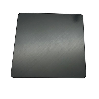 Buen precio Hoja de acero inoxidable de nano negro cruzado contra huellas dactilares en línea