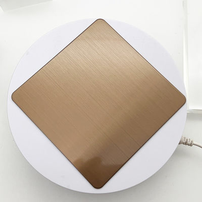 Buen precio Revestimiento cerámico Muebles Iluminación Armaturas Oro Rosado Oro Colores PVD Superficie de chapa de acero inoxidable en línea