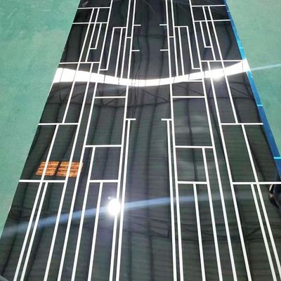 Buen precio 201 Acero inoxidable placa laminada en frío placa decorativa antirruja soporte Cero corte / JIS estándar en línea