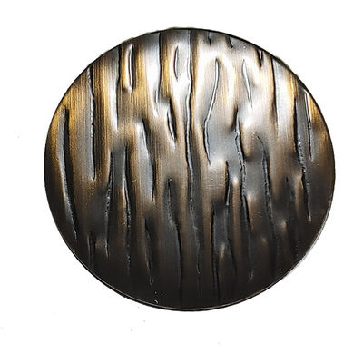 Buen precio Retro Antiguo Latón Bronce Cobre Revestido Finish Hojas de acero inoxidable en línea