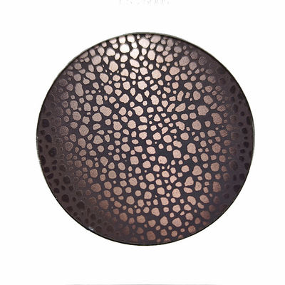 Buen precio Lámina de panel de acero inoxidable 10C color oro rosa antiguo con grabado profundo para pared en línea