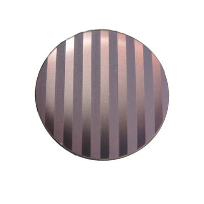 Buen precio Acero inoxidable Panel de acabado antiguo Cobre Acero inoxidable Hoja de acero en peligro Para la decoración de proyectos de ingeniería en línea