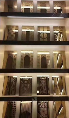 Buen precio DECORACIÓN DE BUILDINGES PLATO de acero inoxidable de colores mejorados, a prueba de agua, fuego y fácil de limpiar en línea