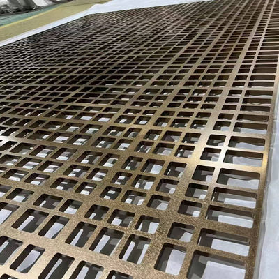 Buen precio Las particiones de las pantallas de acero inoxidable de colores personalizados en línea