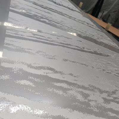 Buen precio Hoja de acero inoxidable grabado personalizable 304 decorativa 0,25 a 3 mm Hoja de acero inoxidable para decoración en línea