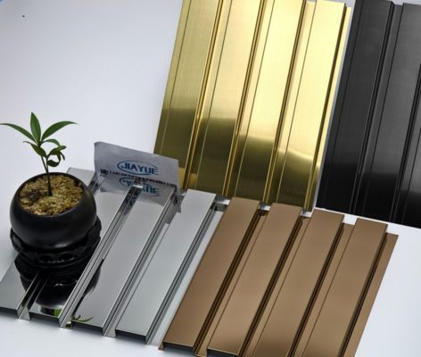 201 304 316 PVD Coating  Stainless Steel Ceramic Tile Accessories, Skirting Board