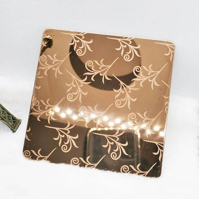 Buen precio hojas de acero inoxidable coloreadas de la aguafuerte de 0.75m m 10 pies para el elevador decorativo en línea