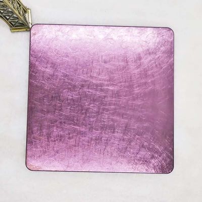 Buen precio Placa de acero inoxidable de color espejo - Logotipo publicitario personalizado y pantalla de marca en línea