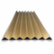 Triángulo continuo de acero inoxidable de 90 grados del ajuste de la teja del color de cobre amarillo del Zr