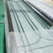 divisiones del tabique del metal del vintage de la rayita de 450m m a de 800m m con Art Glass