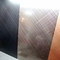 La hoja de acero inoxidable PVD de la rayita SS430 304 del color cruzado del negro cubrió
