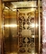 La resistencia de desgaste coloreó la decoración inoxidable del hotel de la placa del espejo de la aguafuerte del oro de la hoja de acero
