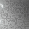 Placas grabadas al agua fuerte metal de Inox de la hoja de acero 304 de Rose Gold Black Colored Stainless del espejo