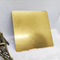 La rayita del oro JIS304 coloreó la hoja de acero inoxidable 3m m