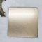 Titanio inoxidable de la galjanoplastia de la hoja de acero PVD del color del Champán-oro de la vibración