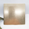 Titanio inoxidable de la galjanoplastia de la hoja de acero PVD del color del Champán-oro de la vibración