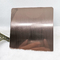Titanio inoxidable de inclinación de la galjanoplastia de la hoja de acero PVD del color de bronce de la rayita