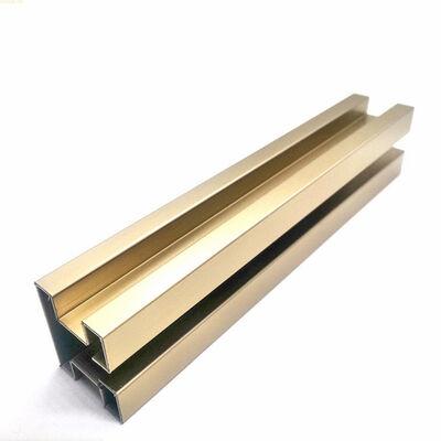 Buen precio Las tiras de ajuste de acero inoxidables ranuradas del metal perfilan los 6.5ft a los 8ft en línea