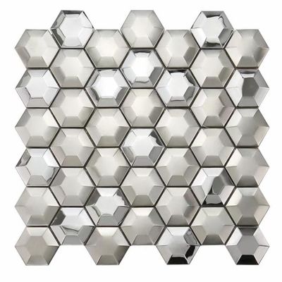 Buen precio Brillo de cristal de Crystal Glass Mosaic Tile Mix del pequeño brillo colorido para la decoración de la pared en línea