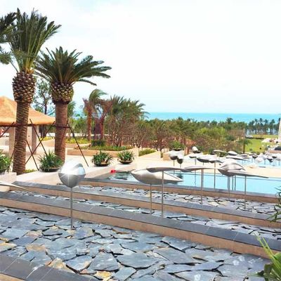 Buen precio ODM Splend 304 Esculturas decorativas de acero inoxidable de patio al aire libre pintura de arte color en línea