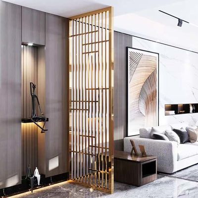 Buen precio La división ornamental de la pantalla de la chapa de JIS 316 AISI artesona el ODM del OEM en línea