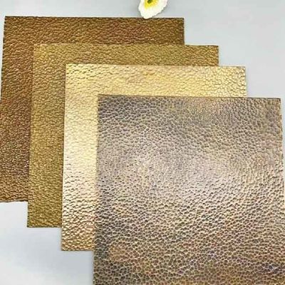 Buen precio Modelo Art Color Stainless Steel Sheet del martillo para el diseño interior en línea