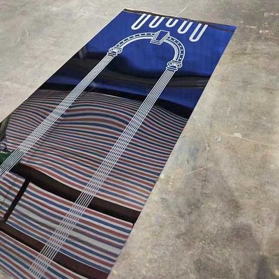 Buen precio Hoja de acero de Roman Column Pattern Etched Stainless para el taxi de elevador en línea