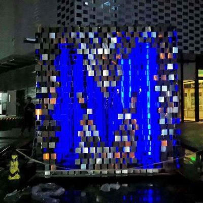 Buen precio Ornamentos de acero inoxidables grandes del jardín de la escultura abstracta de ASTM GB JIS 304 en línea