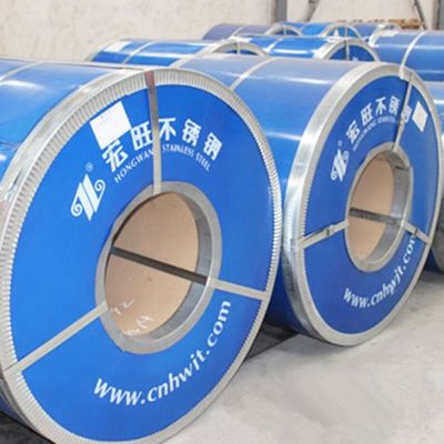 Buen precio El acero inoxidable de ASTM 304 laminó las bobinas 0,25 hasta 2.98m m W1219mm en línea