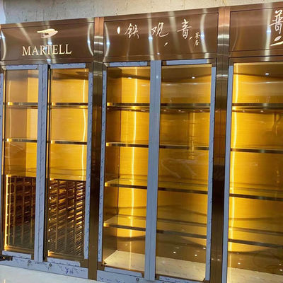 Buen precio Muebles de sala de estar de la barra del gabinete del vino de la promoción caliente en línea