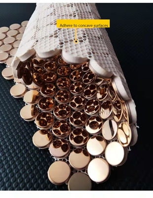 Buen precio Tejas de mosaico de acero inoxidable Backsplash Tejas de acero inoxidable de borde redondo en línea