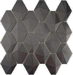 Buen precio frescos de acero inoxidables de la piscina de las tejas de mosaico del grueso de 10m m con los dibujos en línea