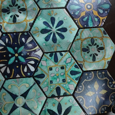 304 y 201 Grado mosaico de acero inoxidable azulejos para el club nocturno diseño duradero