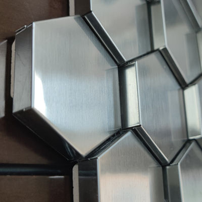 Buen precio Brillo de cristal de la mezcla de la teja de mosaico para la decoración de Wwall en línea