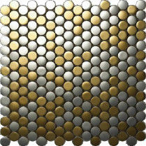 Buen precio Etiqueta engomada de aluminio de los mosaicos para el diseño casero moderno en línea