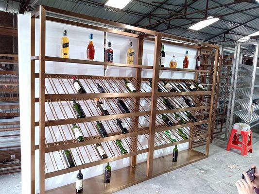 Buen precio Fabricante vende al por mayor gabinetes de vino de acero inoxidable para hoteles de ingeniería en línea